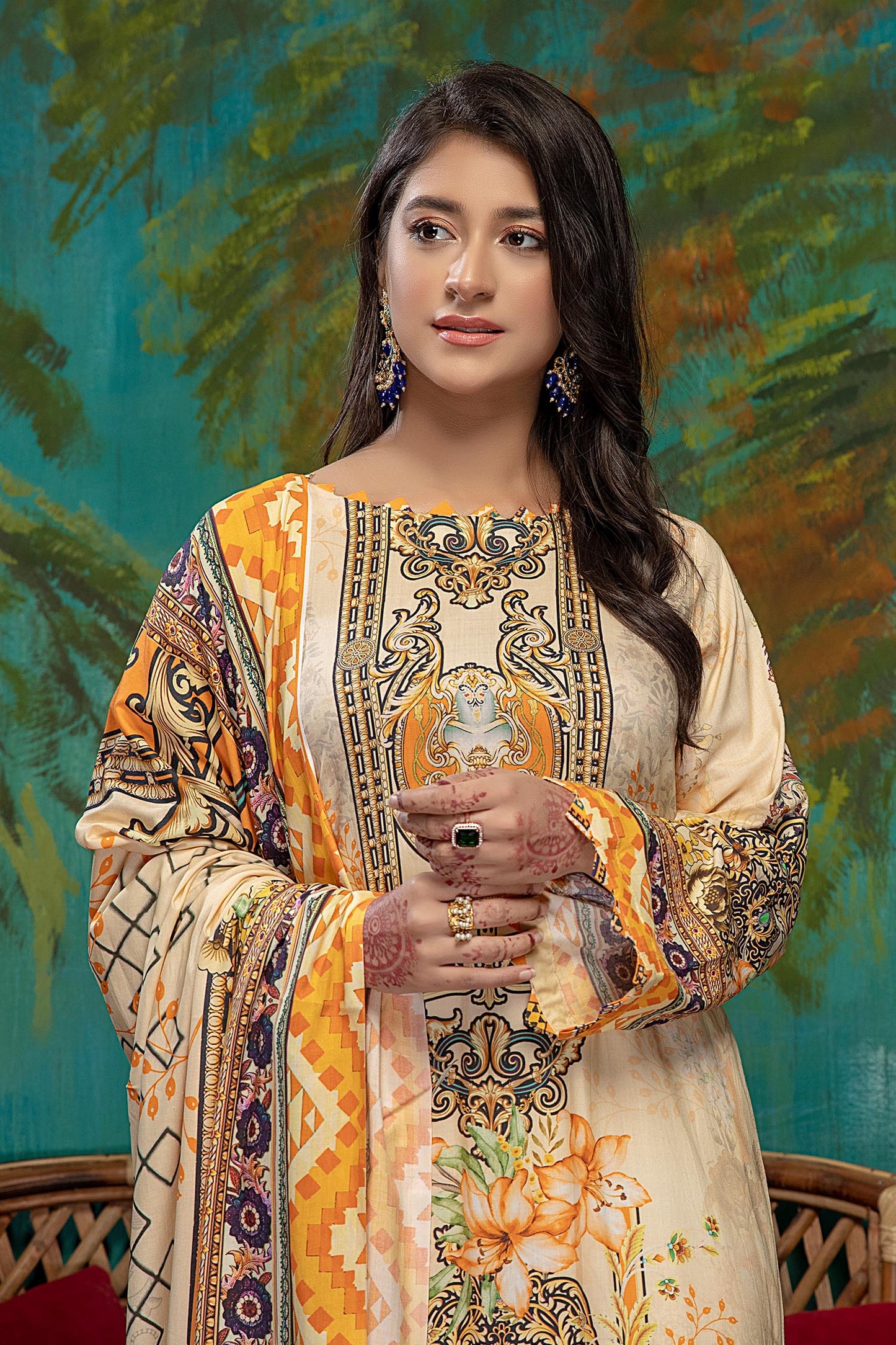 Alba - Digital Printed Linen