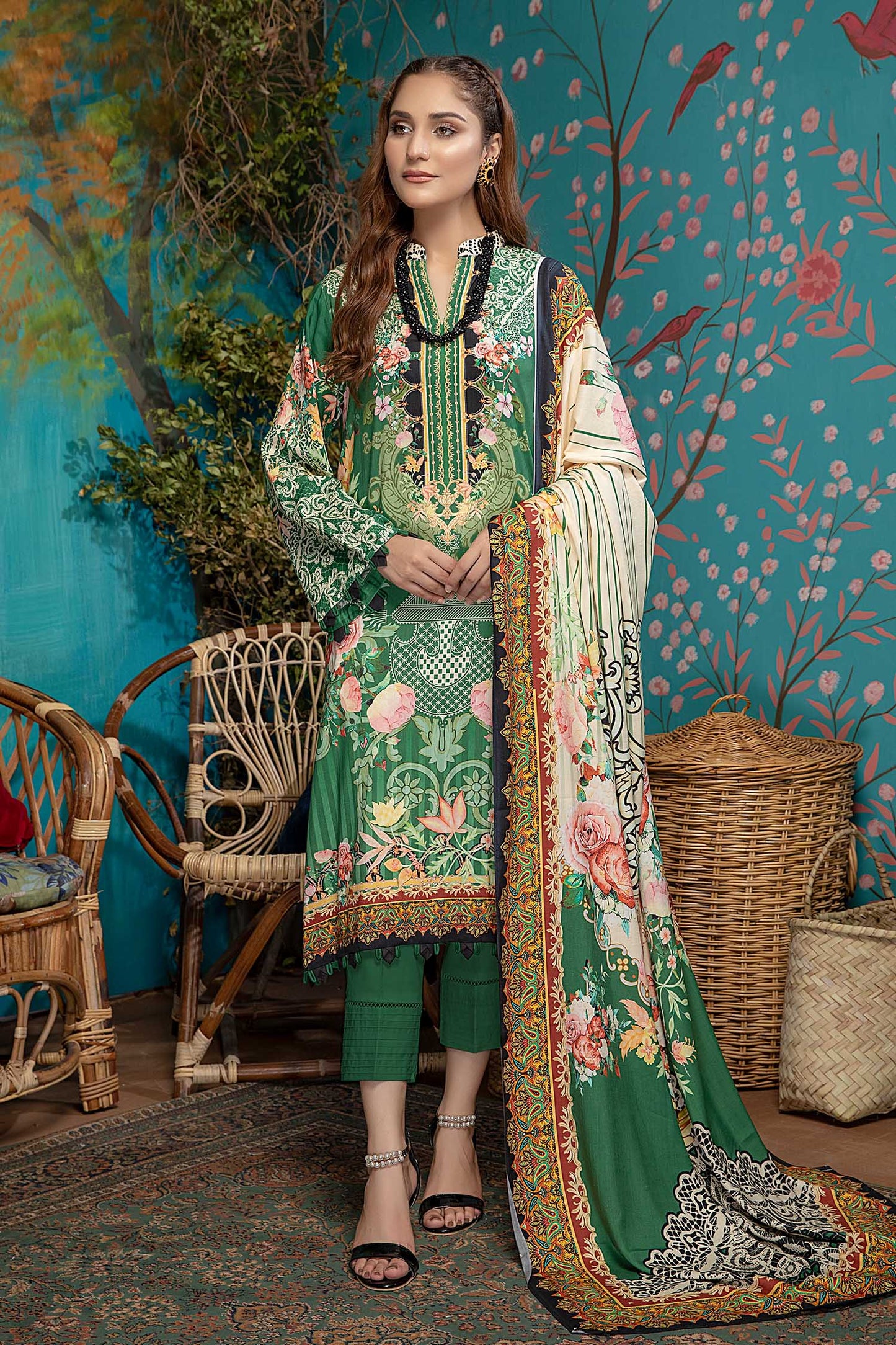 Mirela - Digital Printed Linen