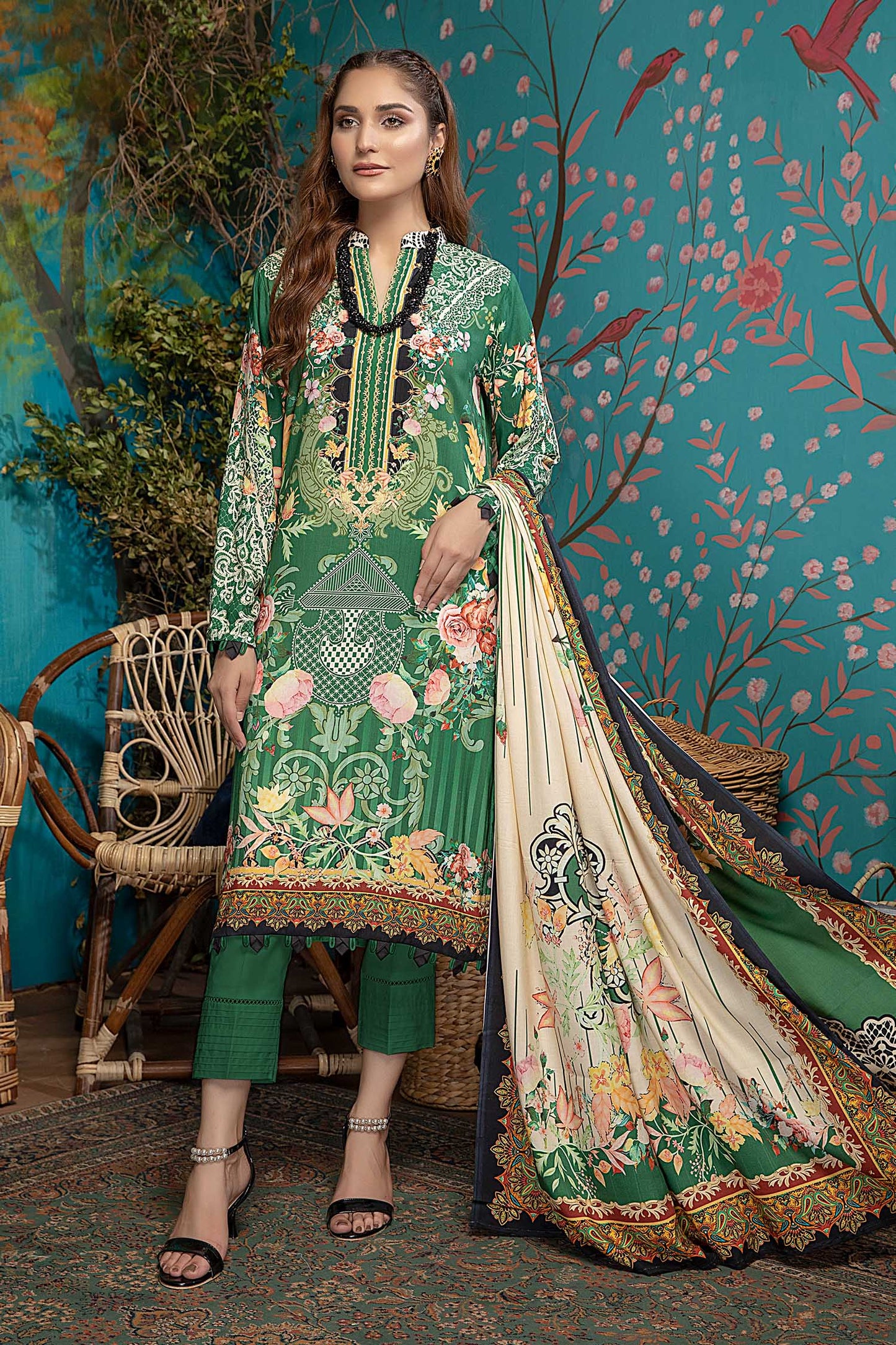 Mirela - Digital Printed Linen