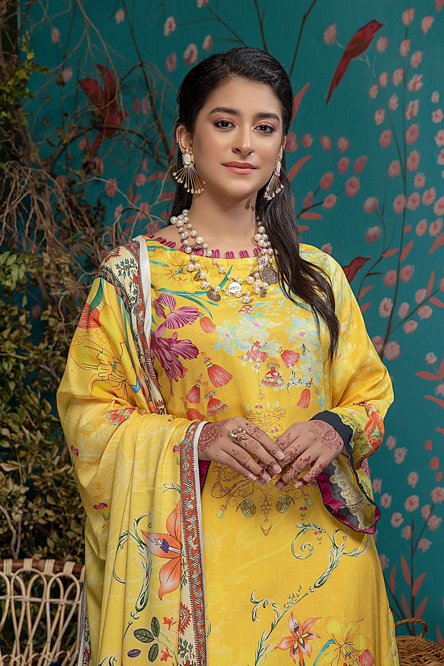 Demetria - Digital Printed Linen