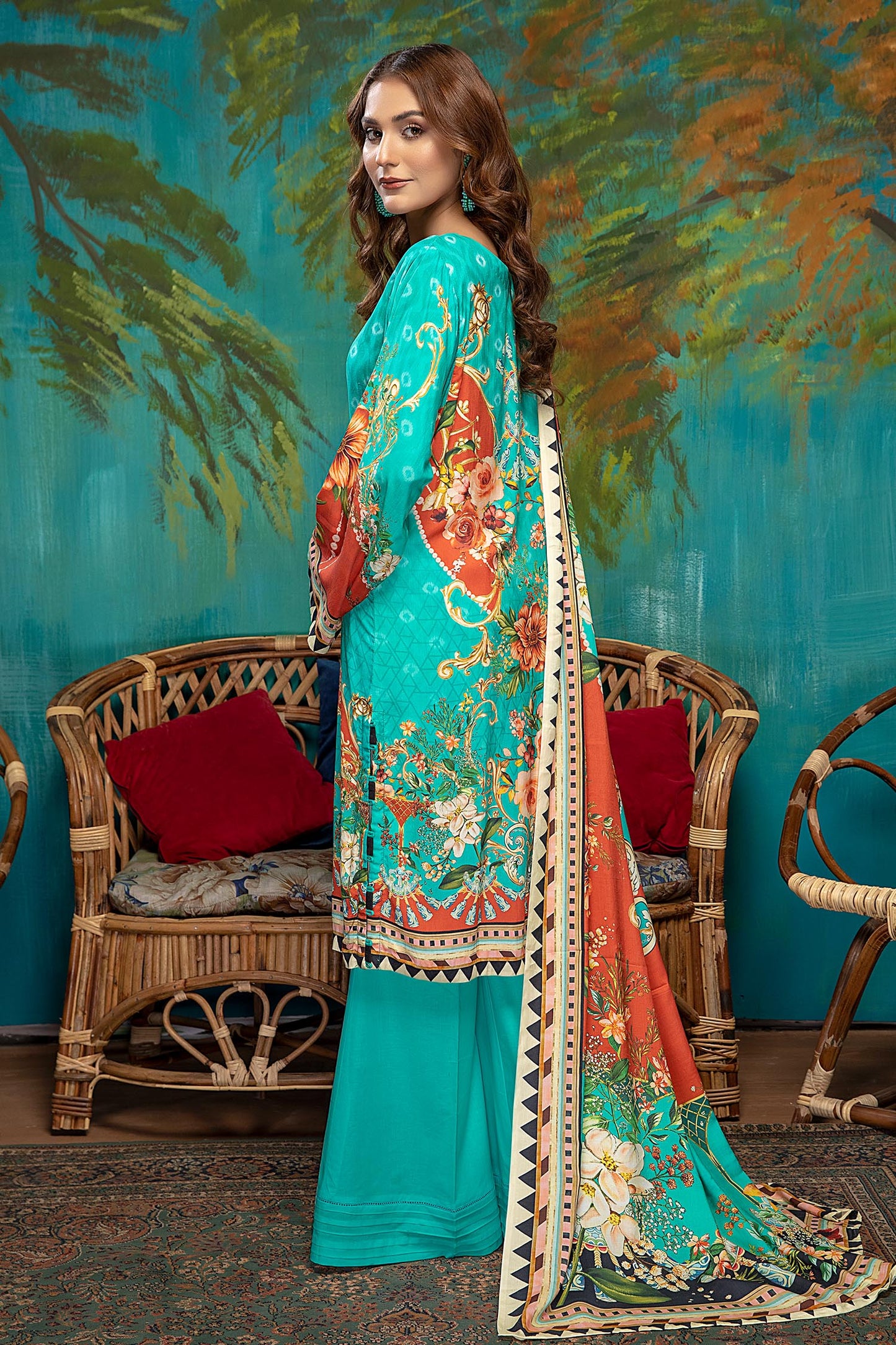 Blanche - Digital Printed Linen