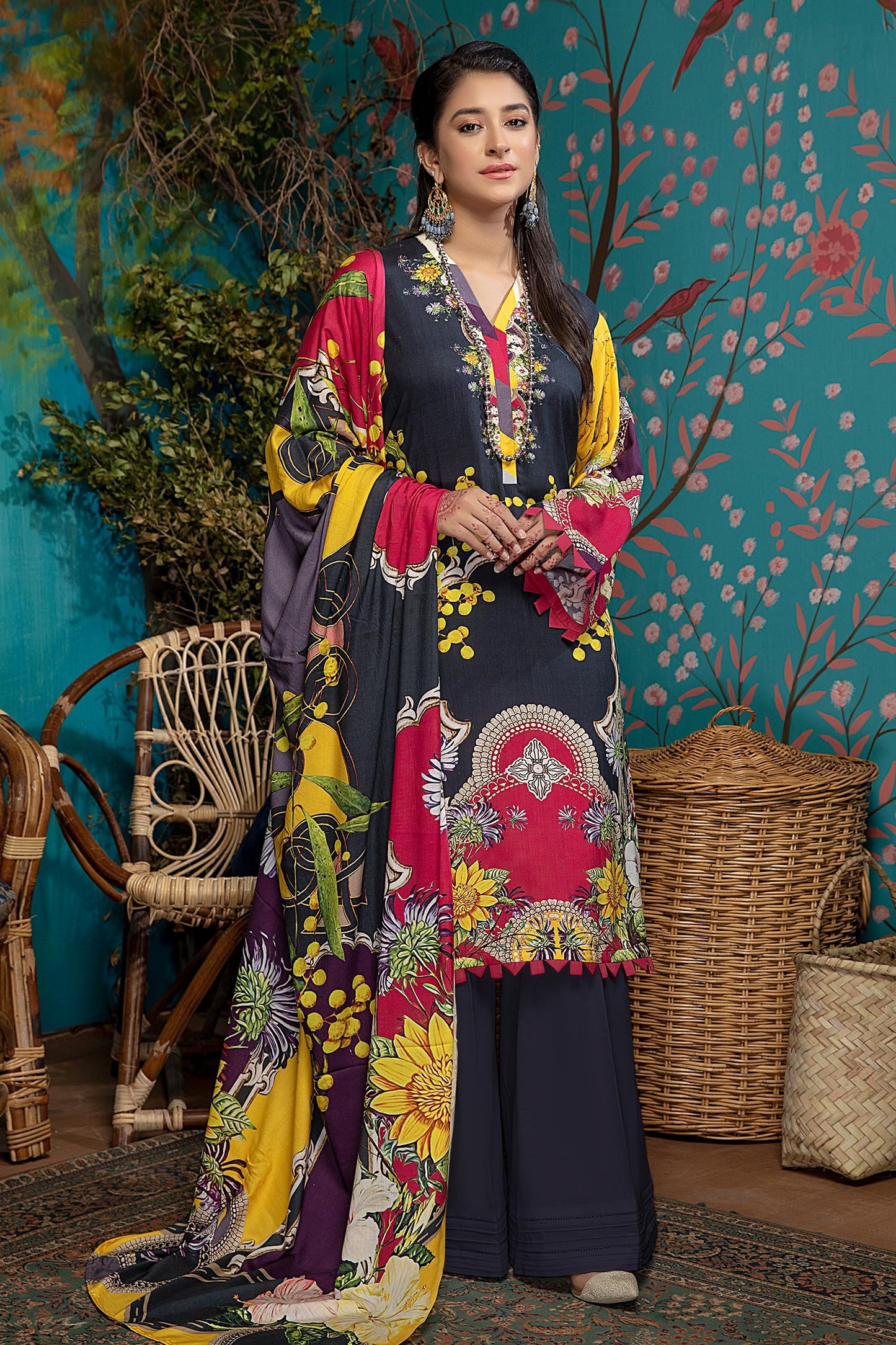 Elsa - Digital Printed Linen