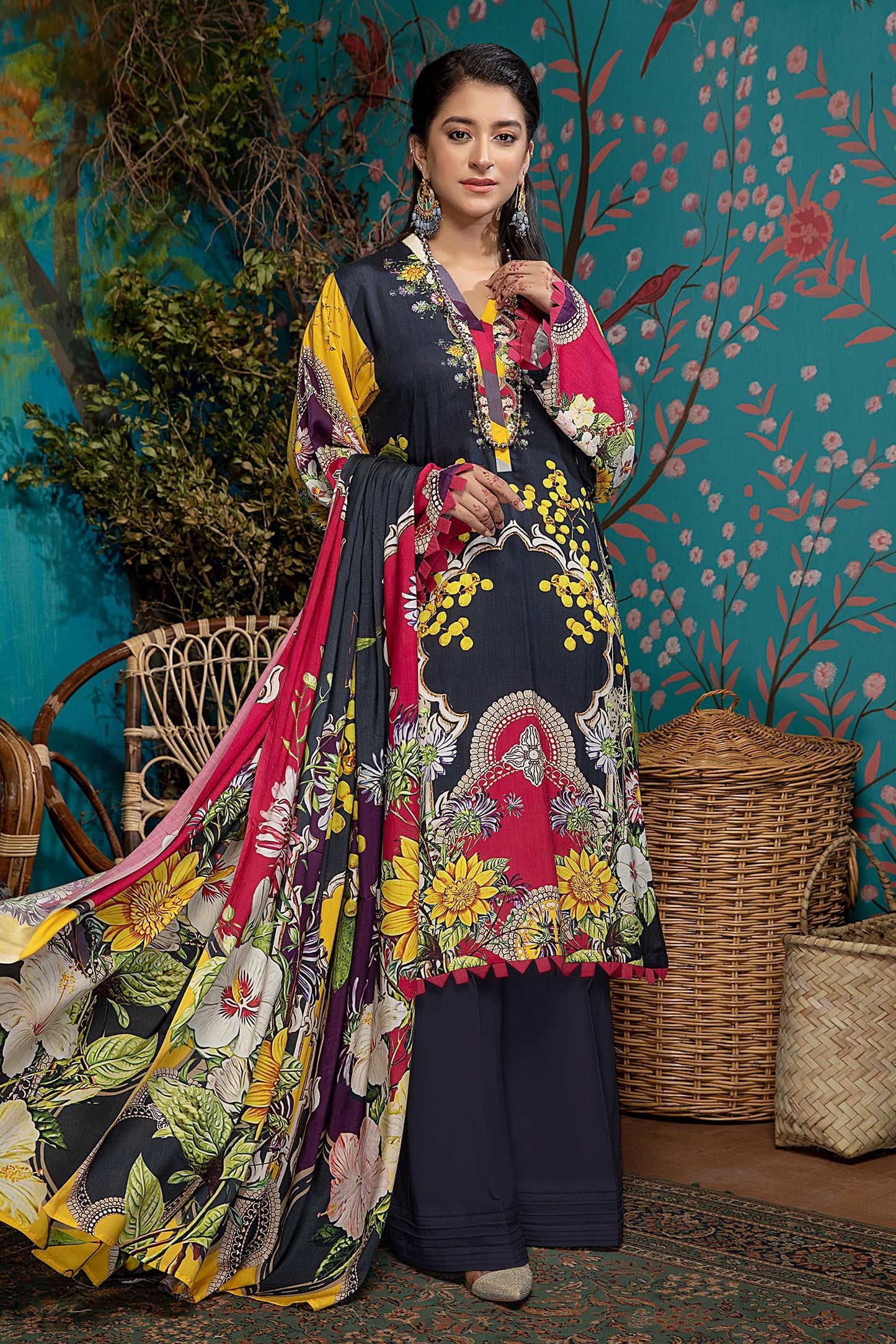 Elsa - Digital Printed Linen