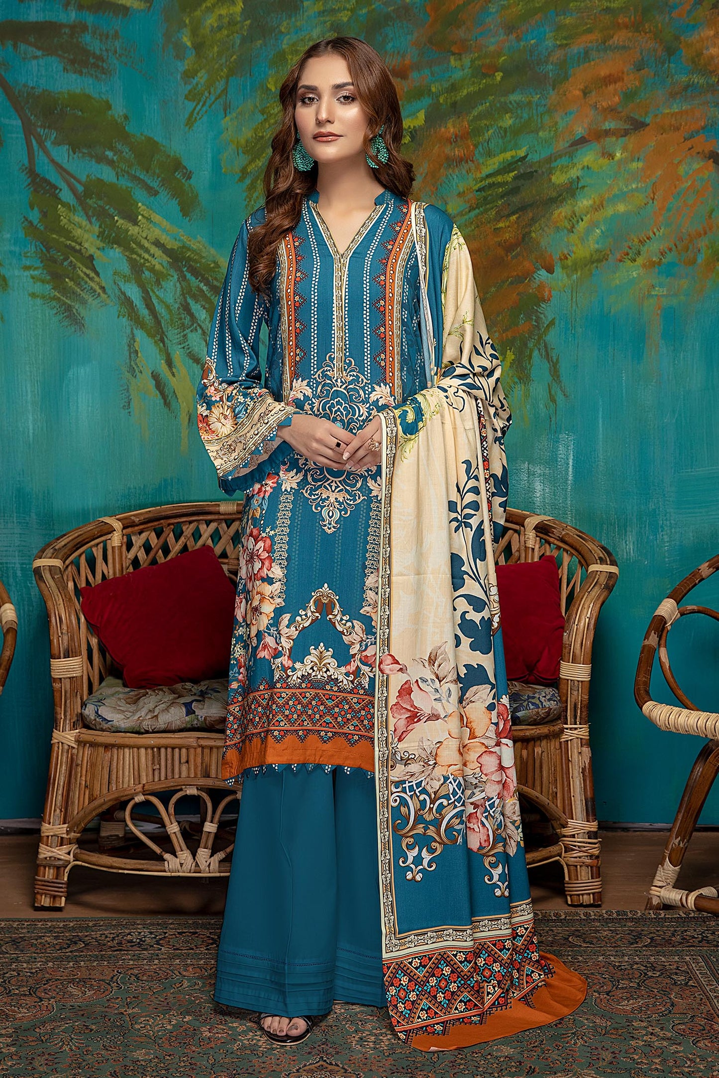 Cadence - Digital Printed Linen