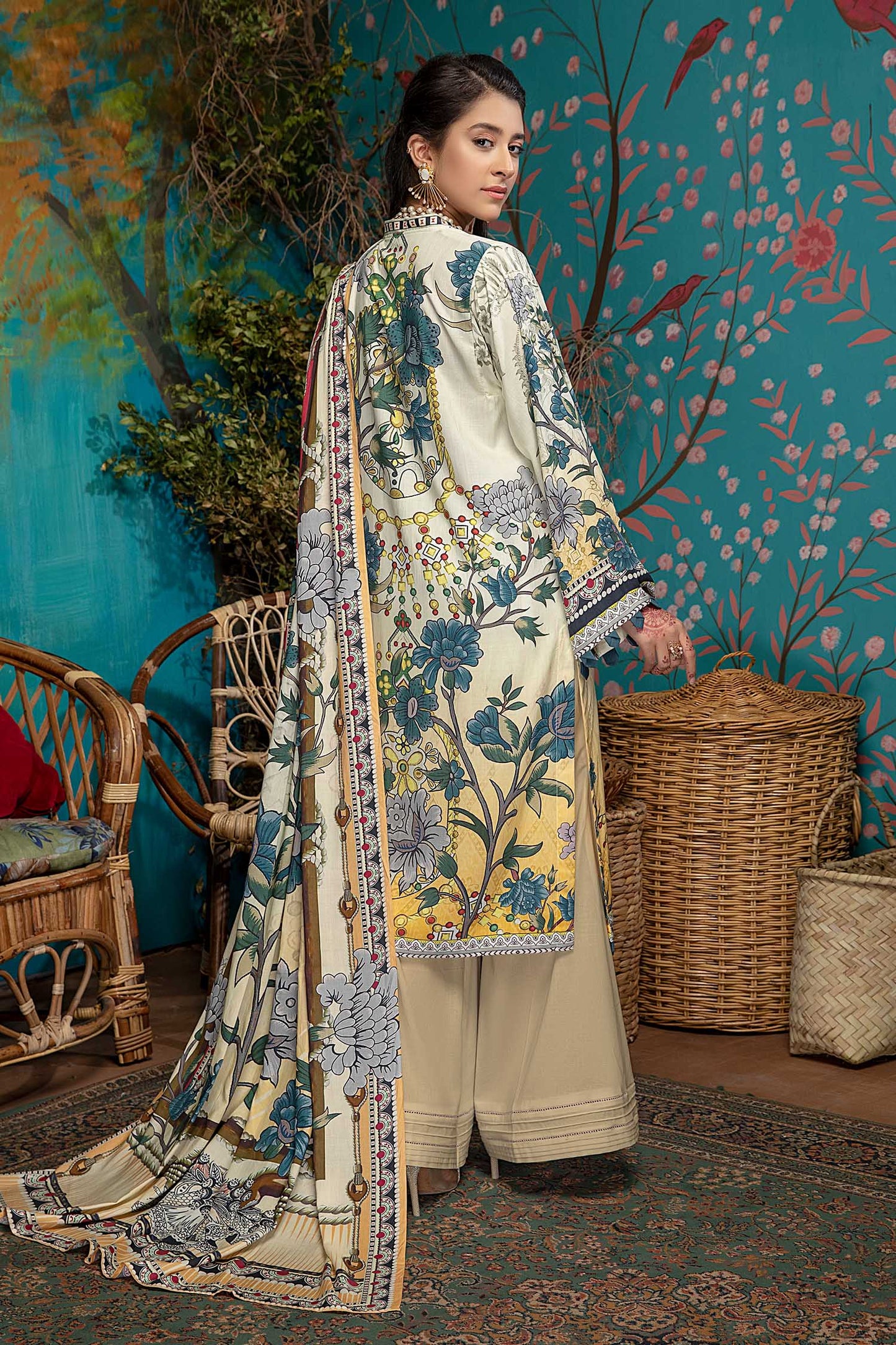 Elowen - Digital Printed Linen