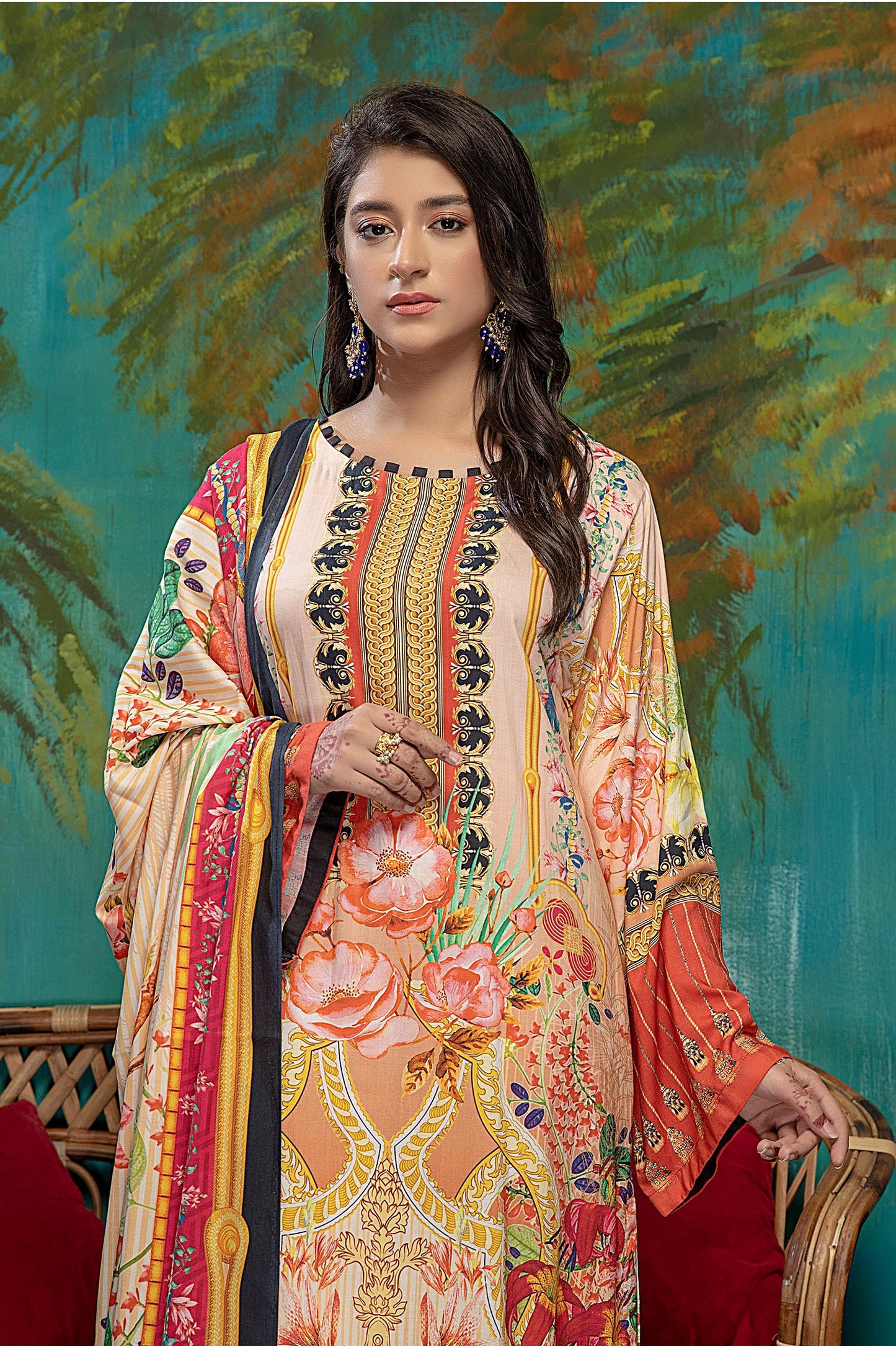 Crimsyn - Digital Printed Linen