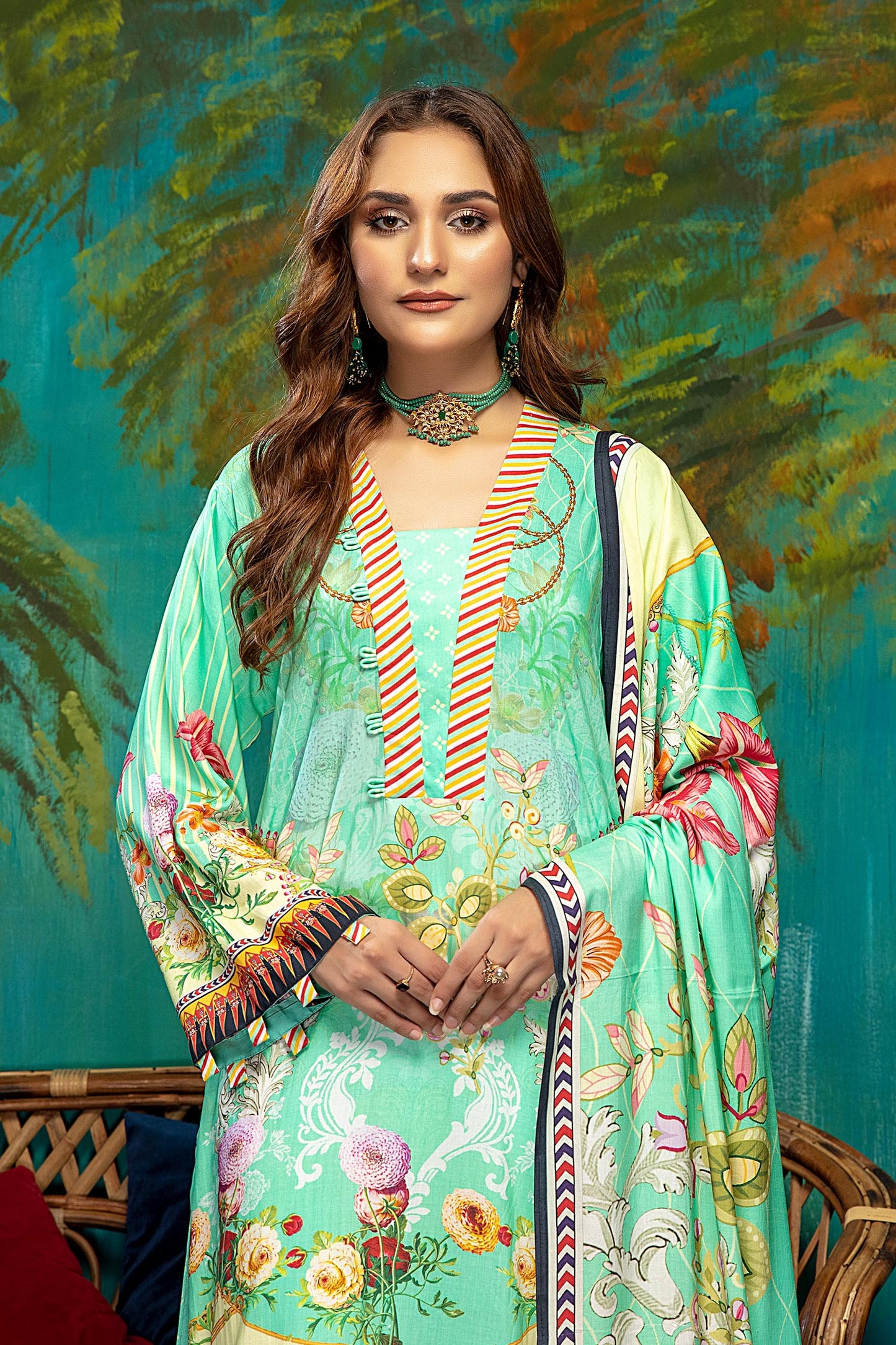 Cole - Digital Printed Linen