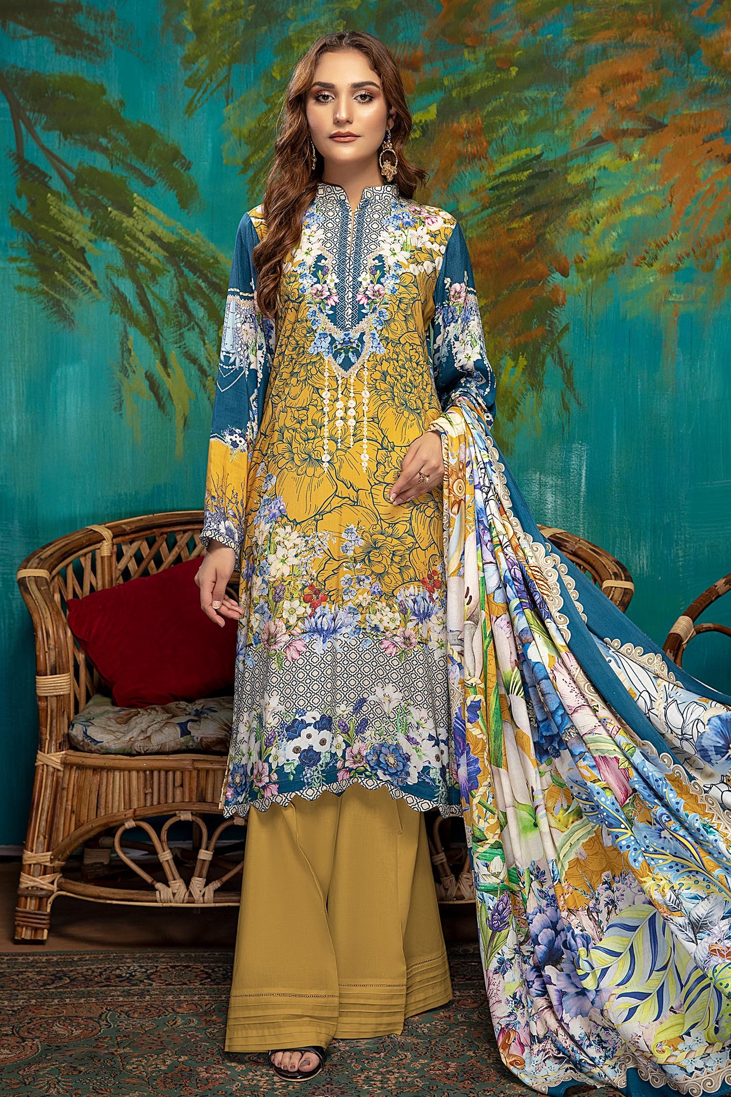 Carol - Digital Printed Linen