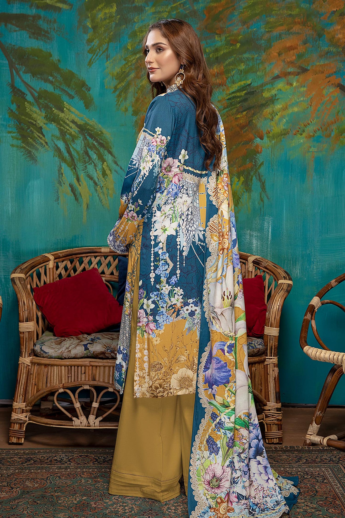 Carol - Digital Printed Linen