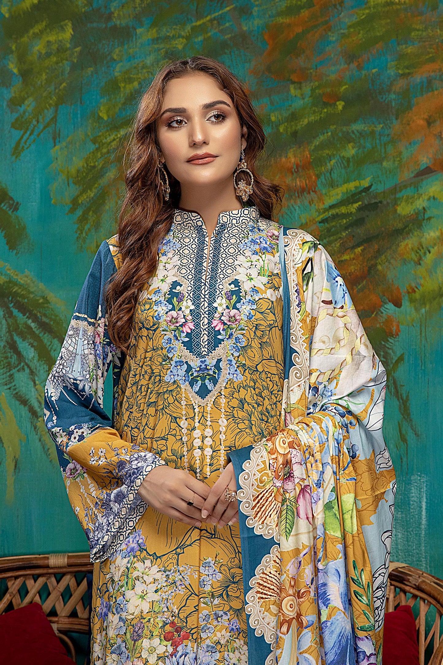 Carol - Digital Printed Linen