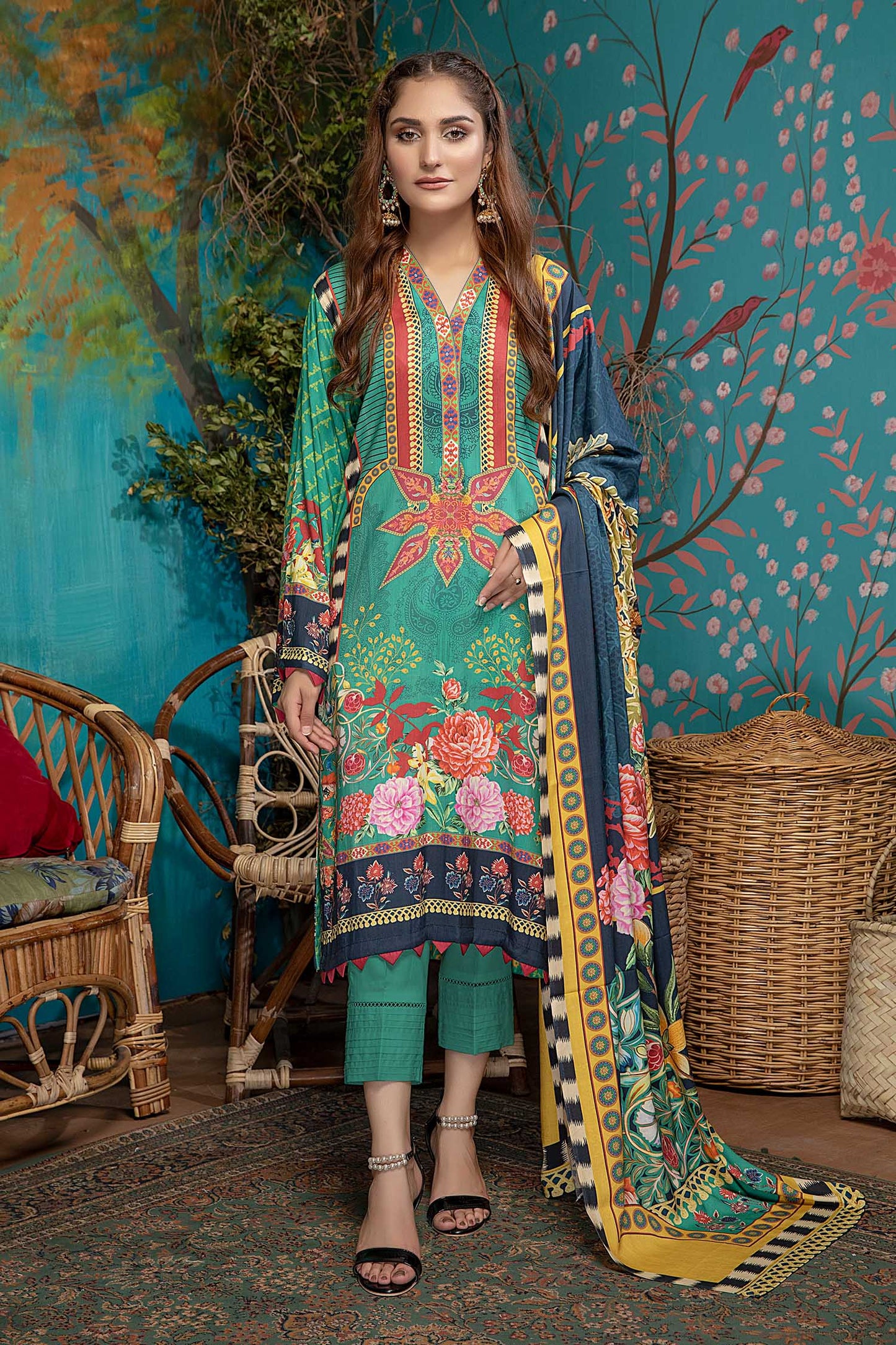 Faye - Digital Printed Linen