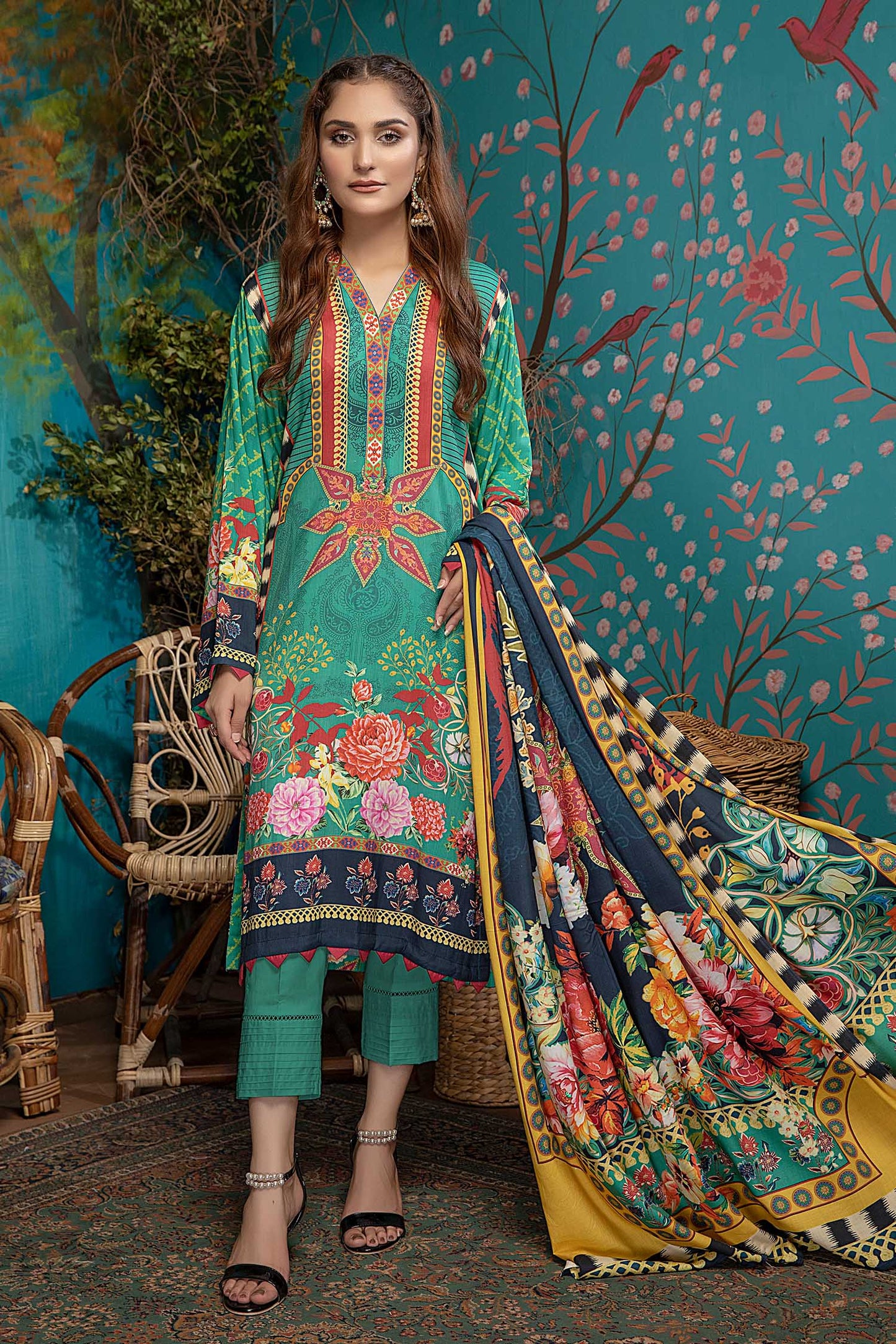 Faye - Digital Printed Linen