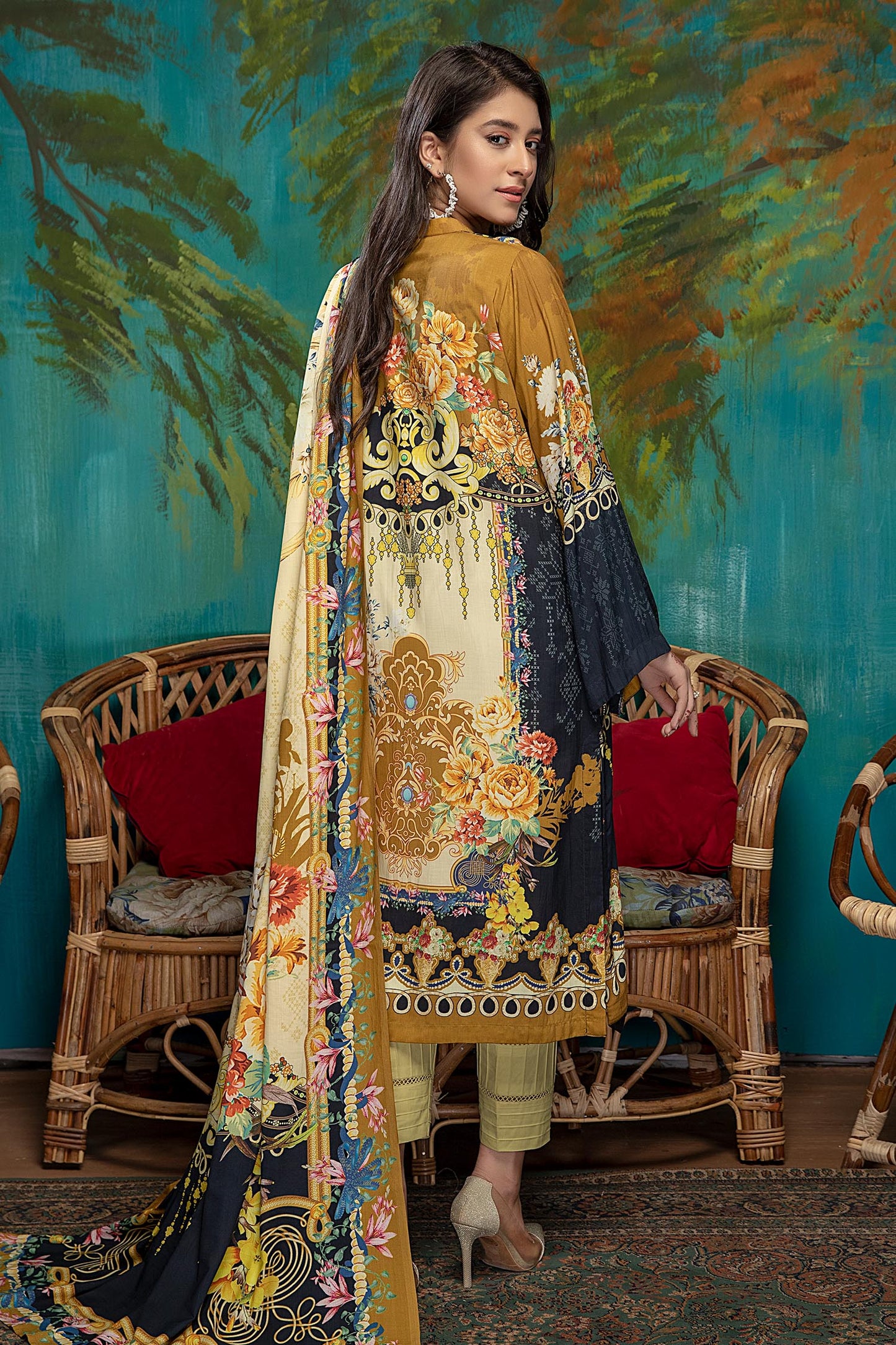 Eirian - Digital Printed Linen