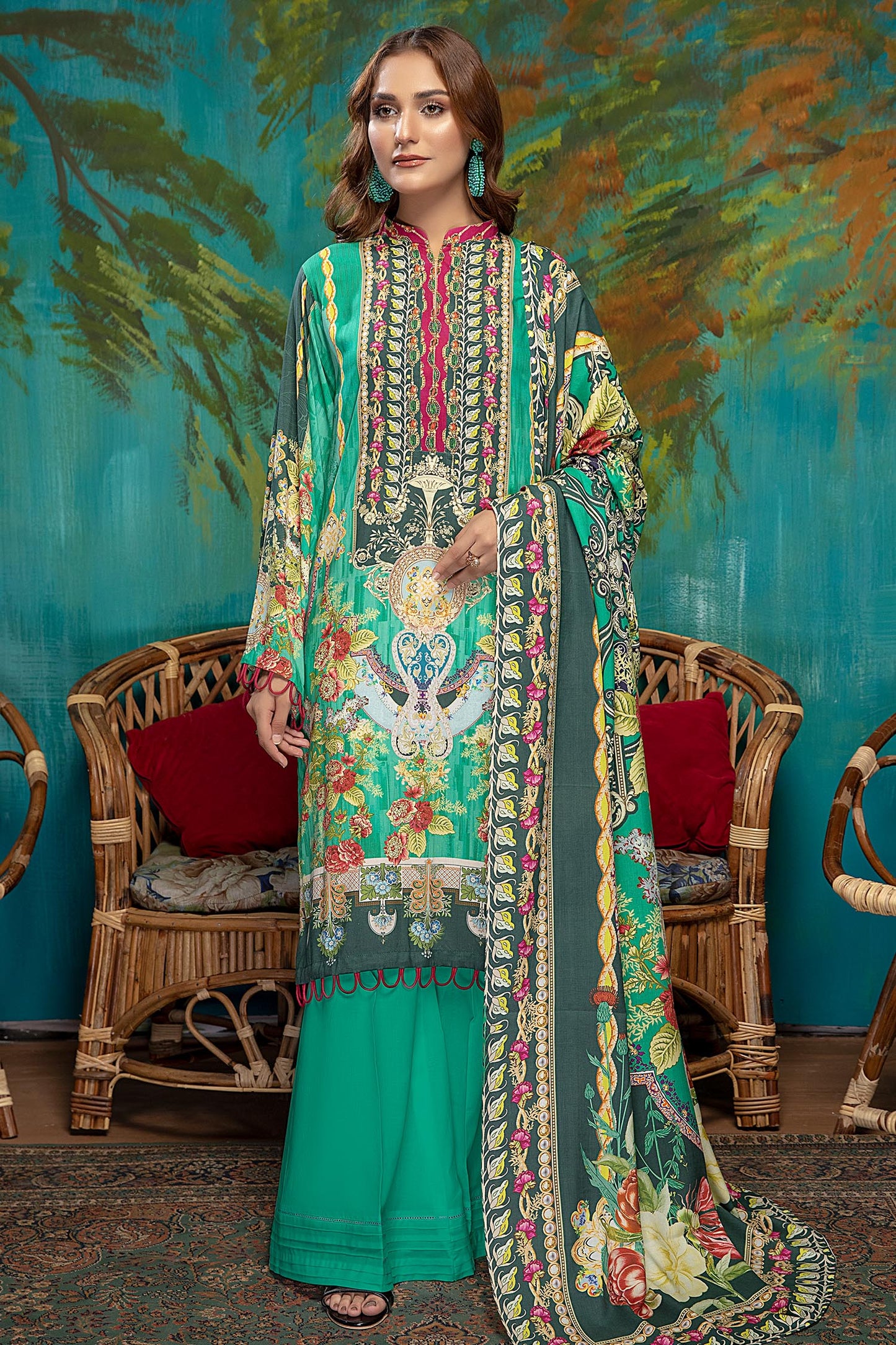 Lucien - Digital Printed Linen