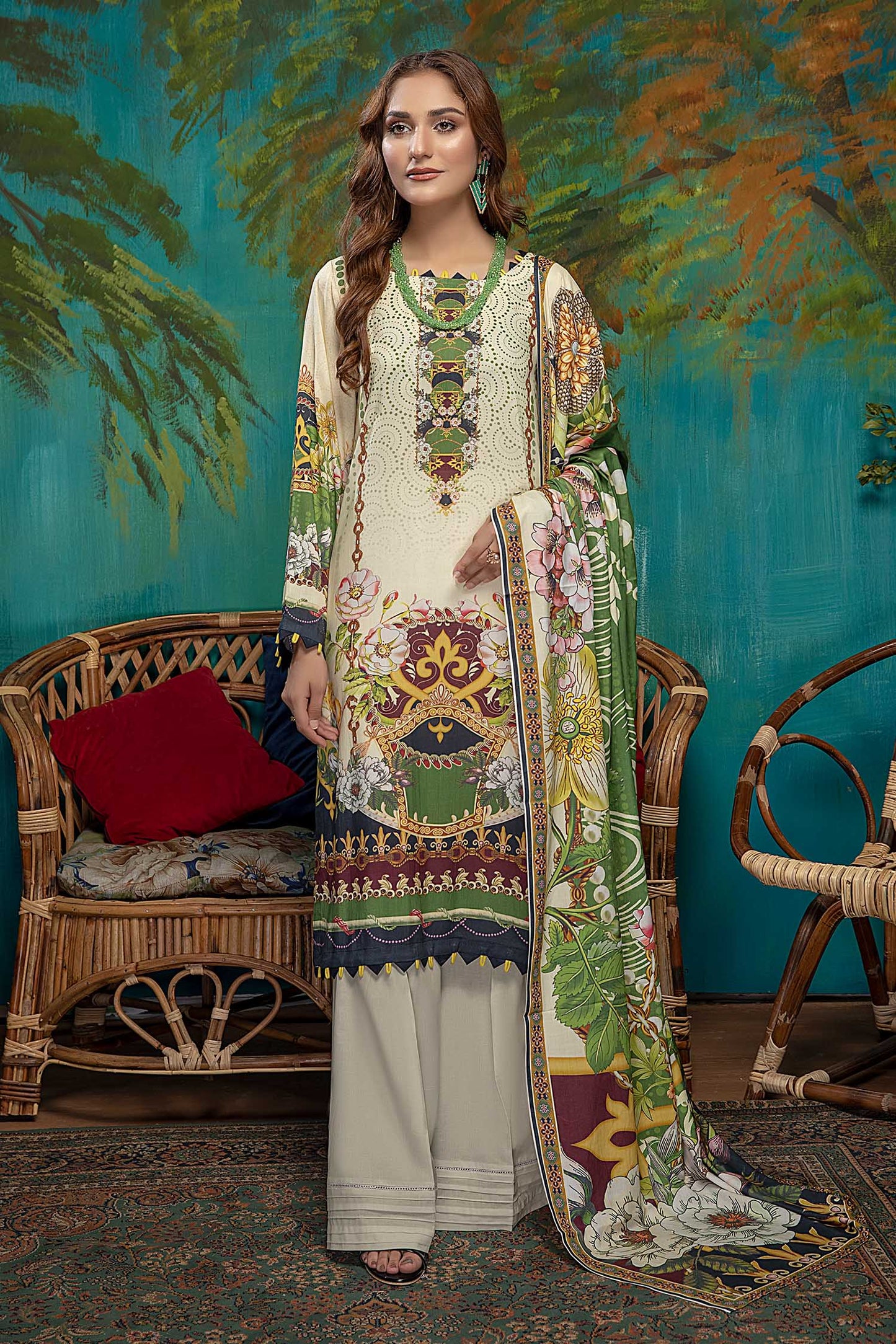 Cielo - Digital Printed Linen