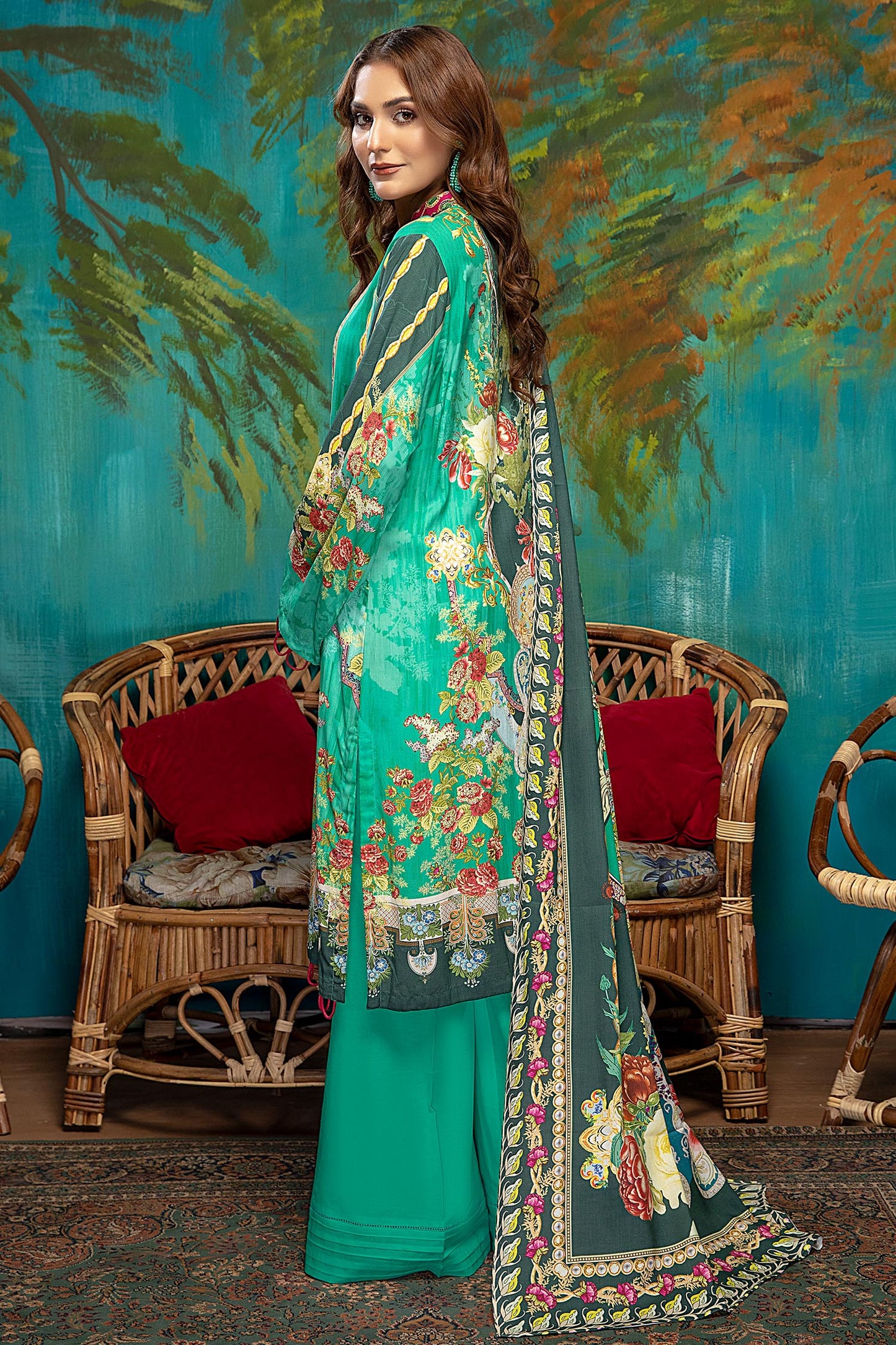 Lucien - Digital Printed Linen