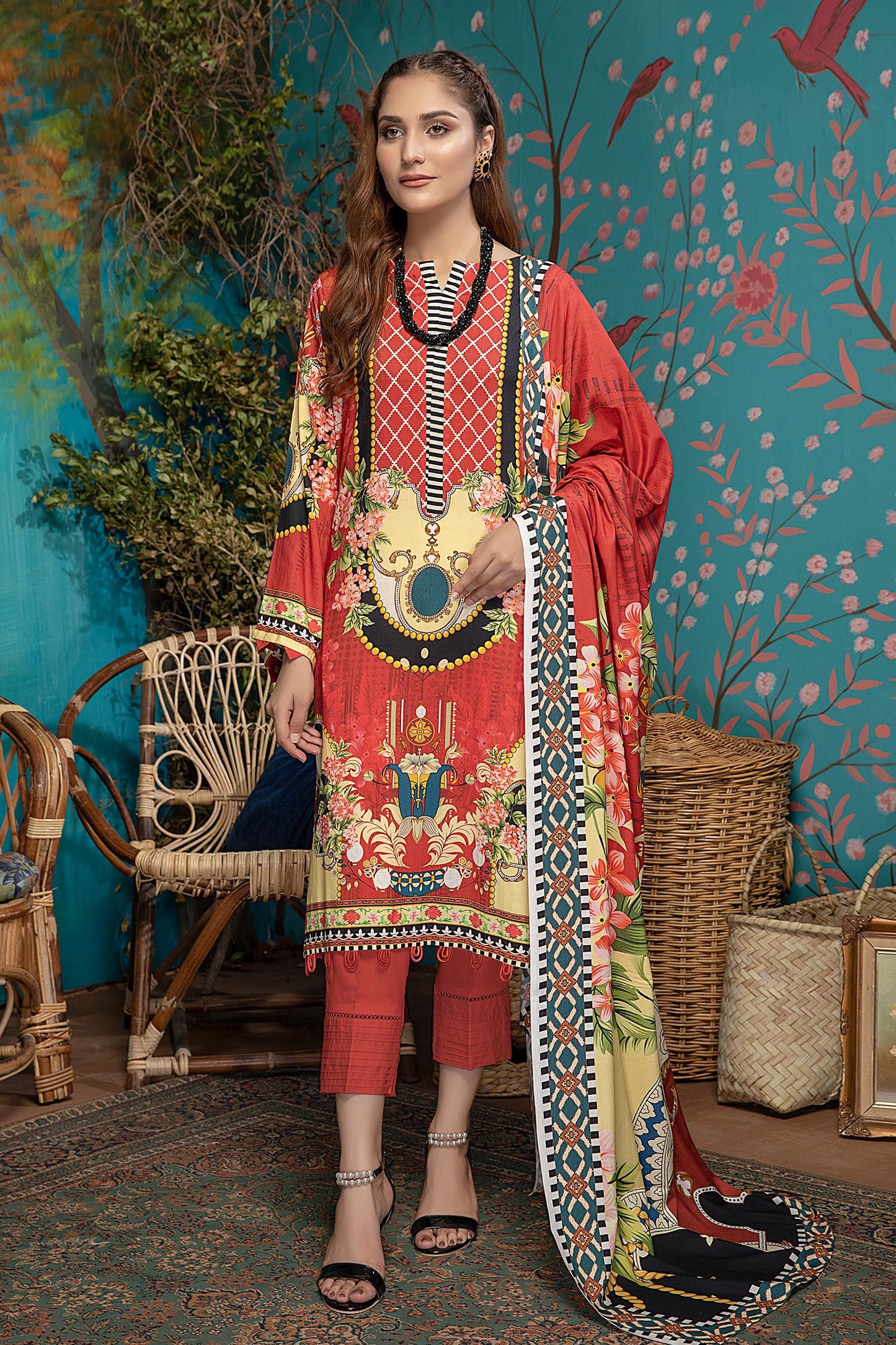 Eira - Digital Printed Linen