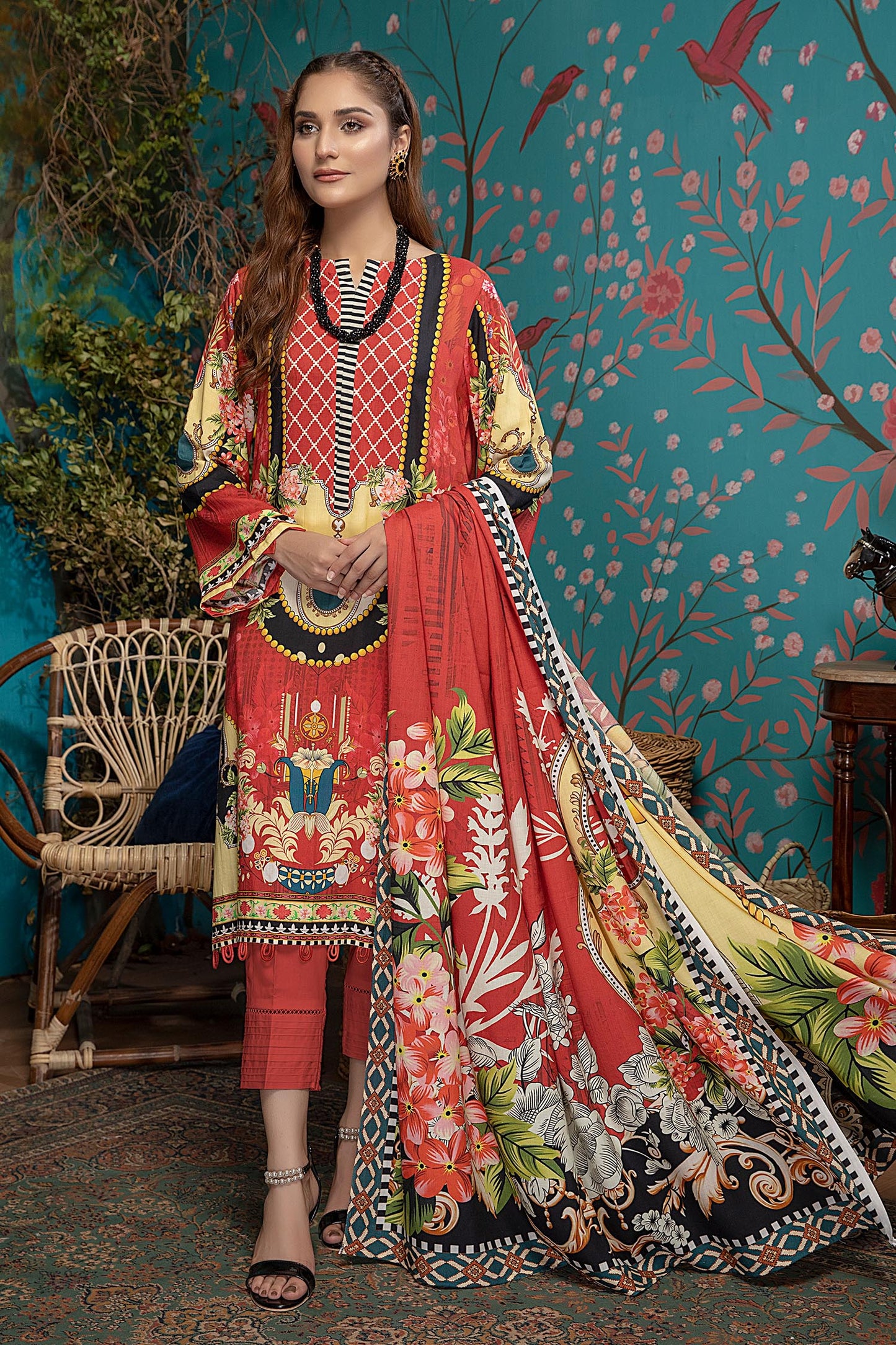 Eira - Digital Printed Linen