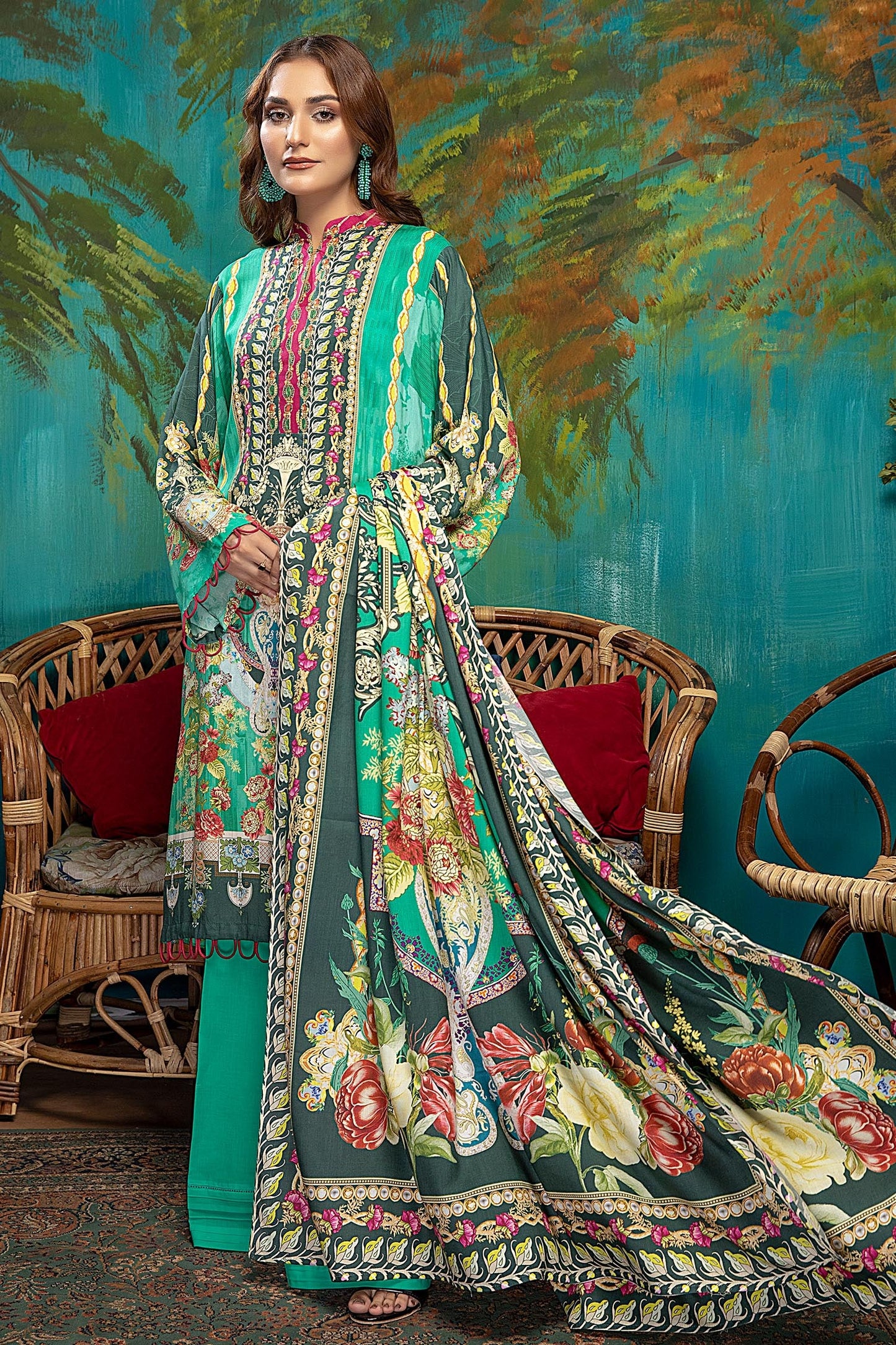 Lucien - Digital Printed Linen