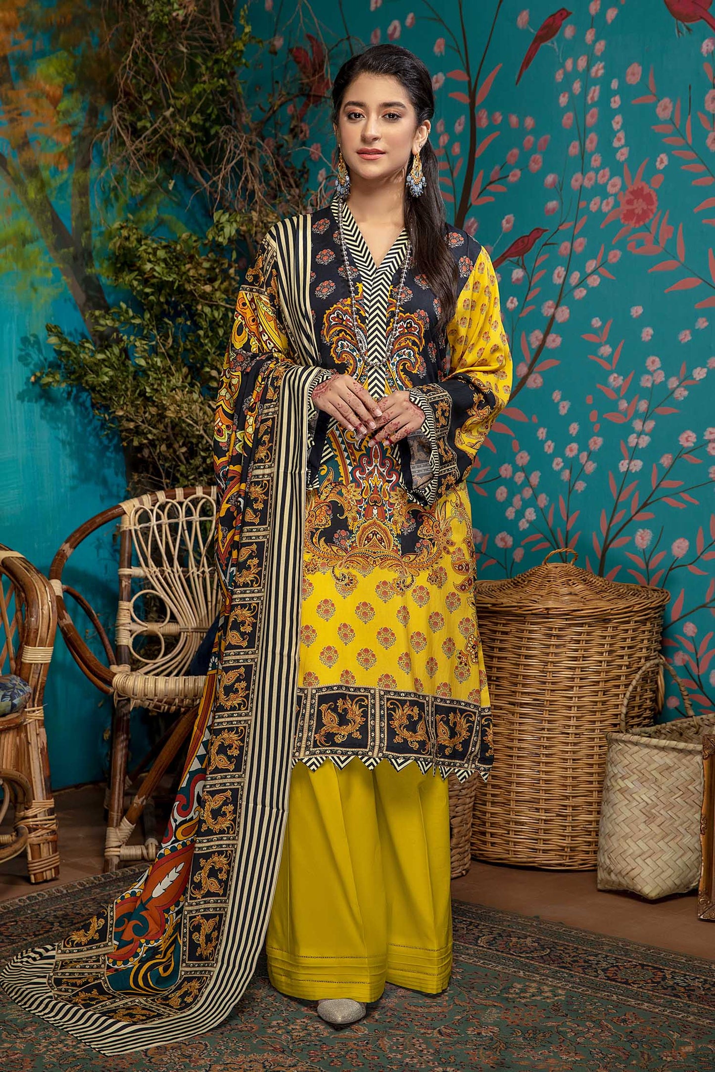 Linnea - Digital Printed Linen