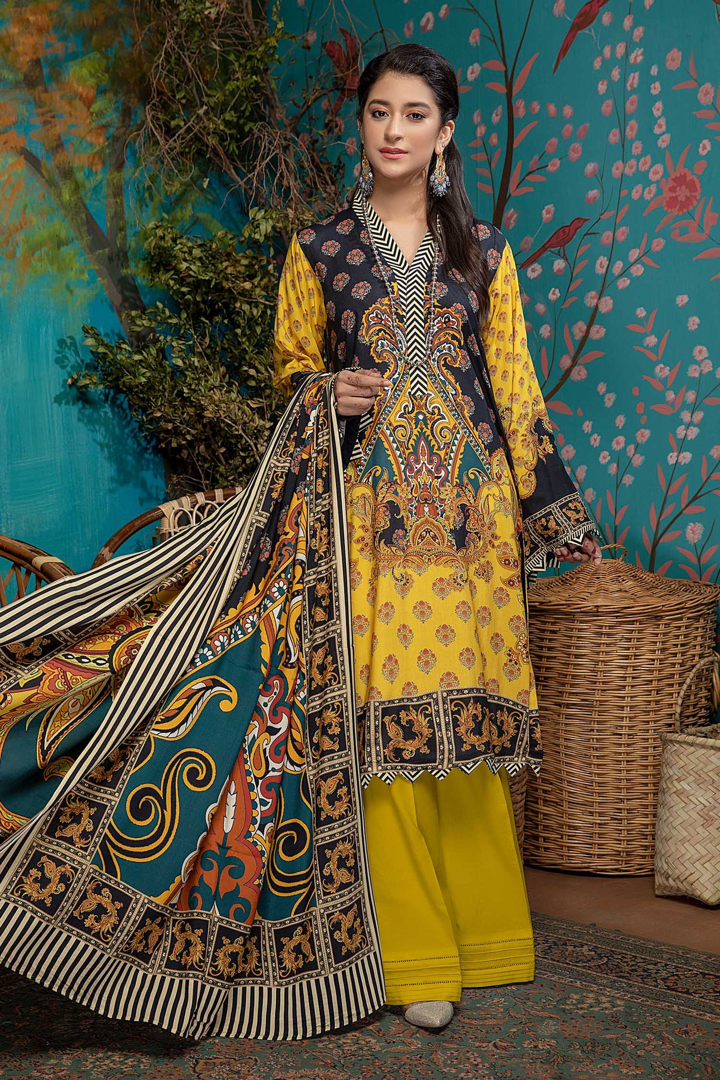 Linnea - Digital Printed Linen