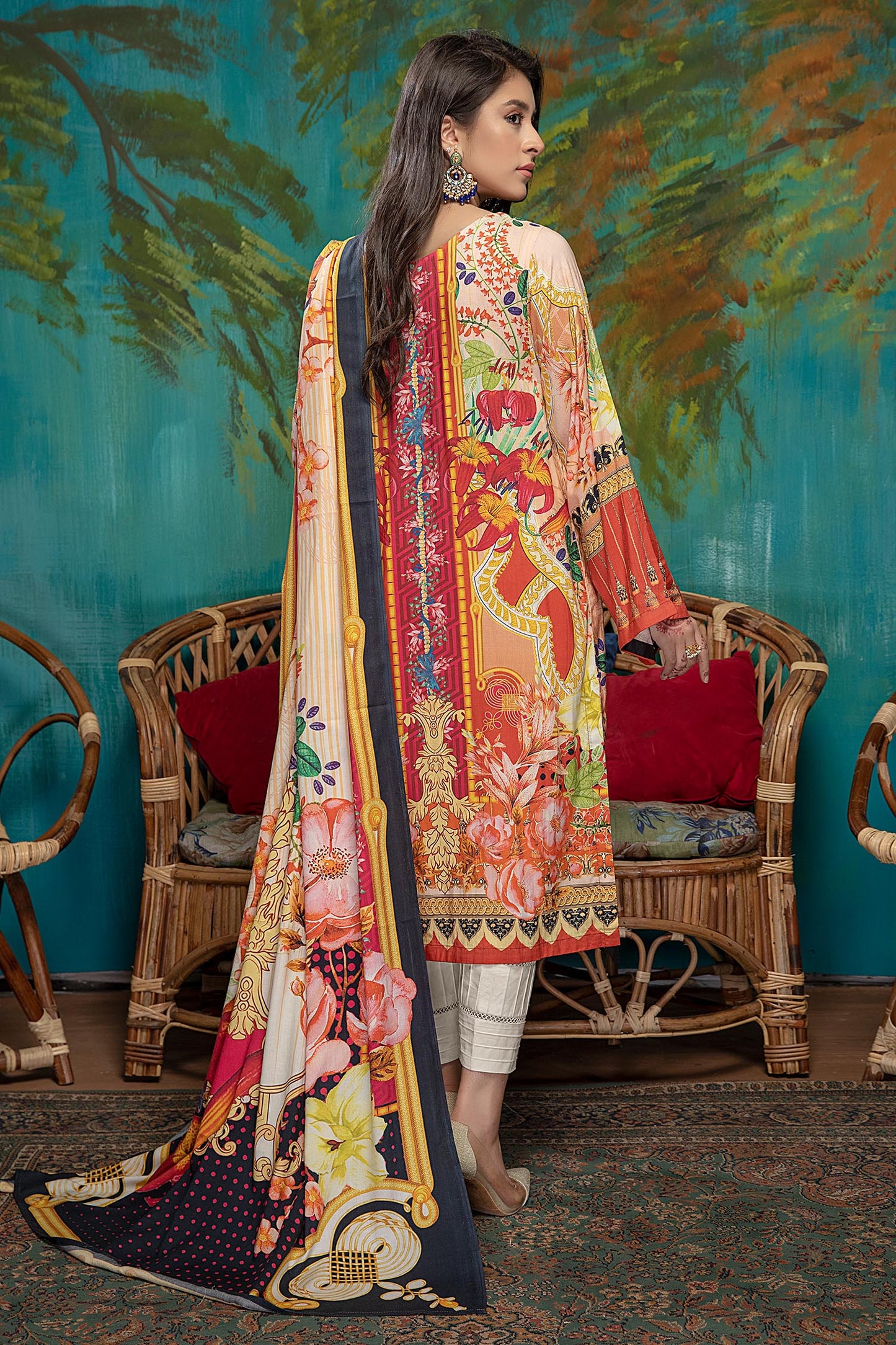 Crimsyn - Digital Printed Linen