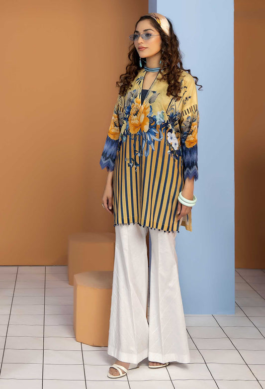 Yoil Flow - Unstitch Lawn Kurti
