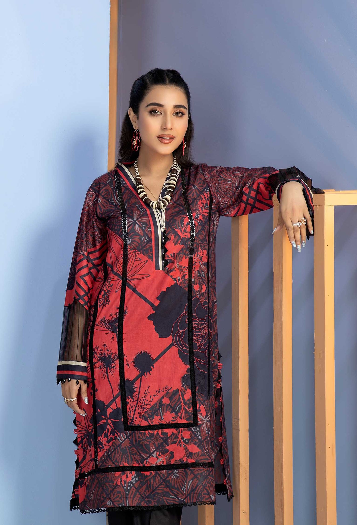 Ibory - Unstitch Lawn Kurti