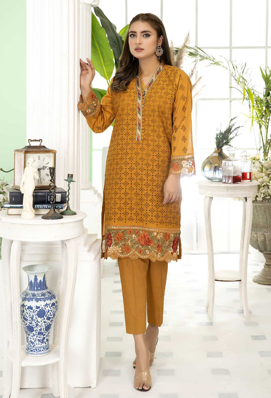 Sandy - Embroidered Stitch Chikankari Shirt