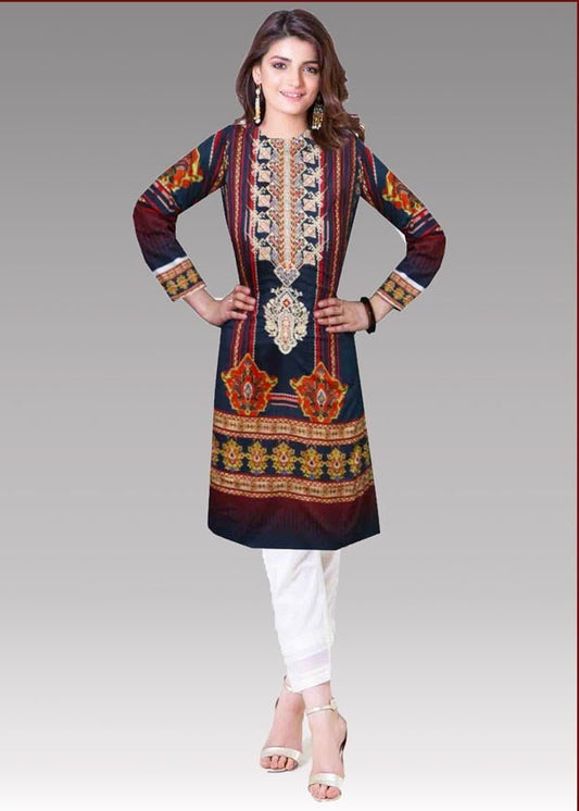 Cecilia - Digital Embroidered Lawn (Unstitch)