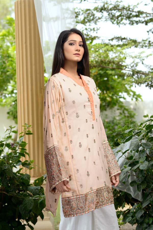 Albescent - Stitched Embroidered Swiss Shirt