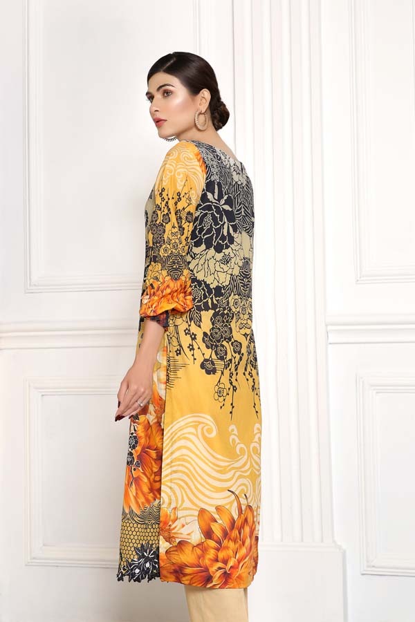 Di Serria - Digital Printed Lawn Shirt (Unstitch)