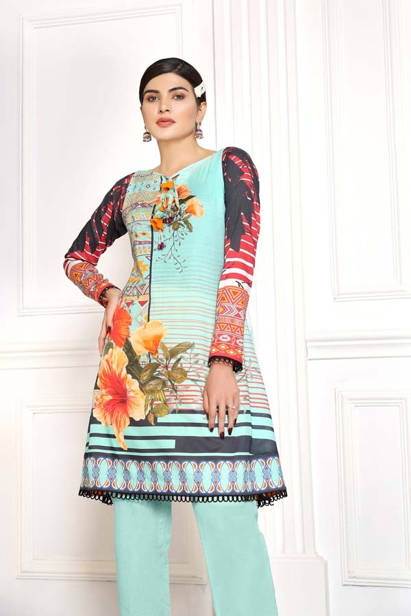 Cruise - Digital Printed Lawn Shirt (Unstitch)