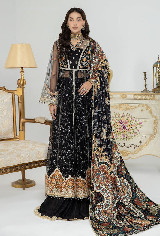 Night Giltter - Embroidered Unstitched