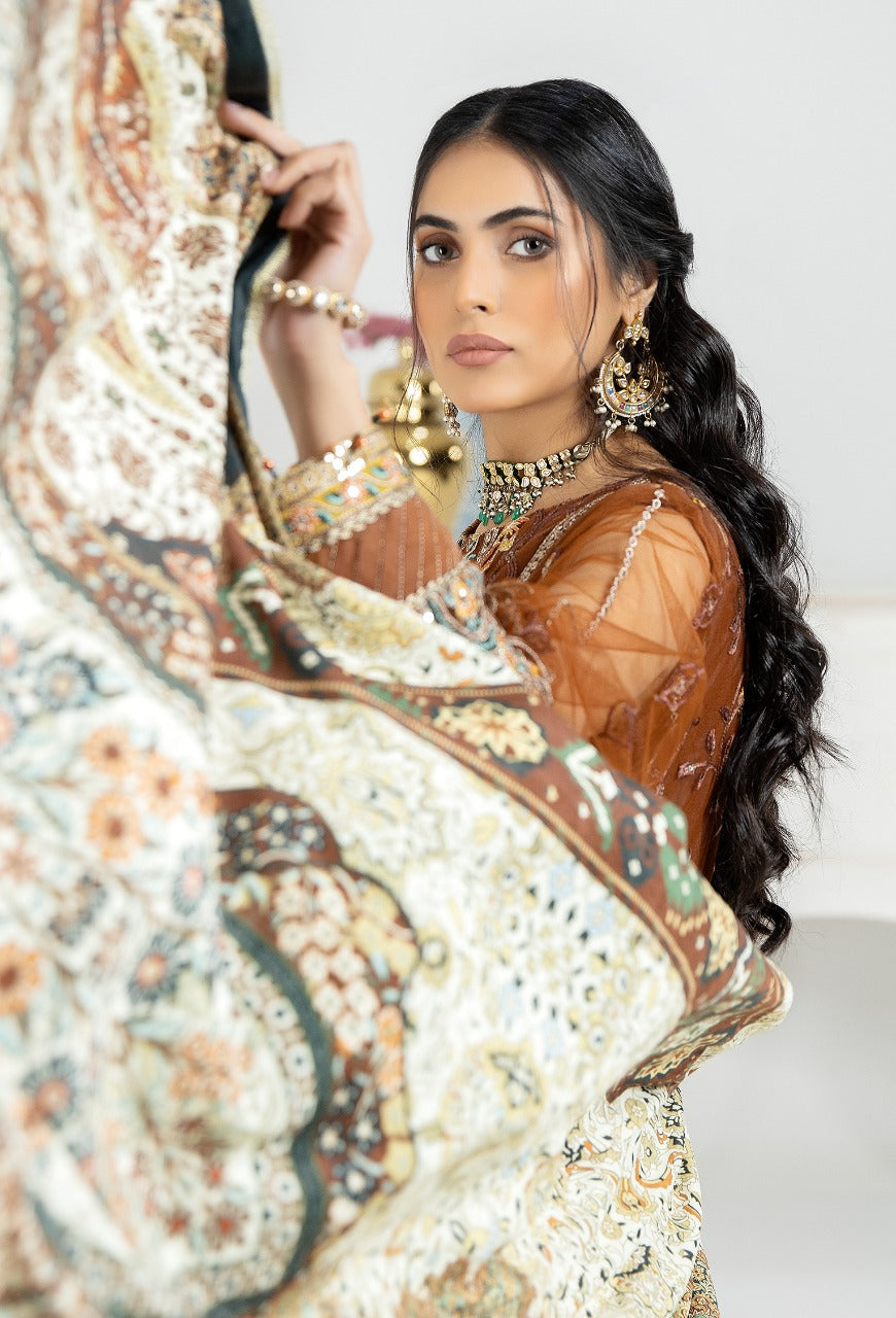 Broedin - Embroidered Unstitched