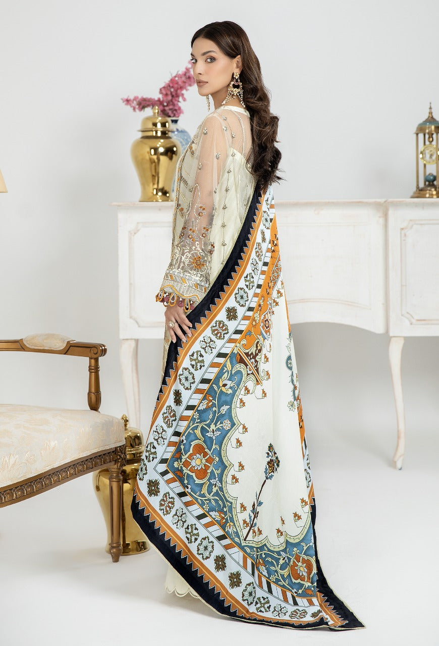 Venileon - Embroidered Unstitched
