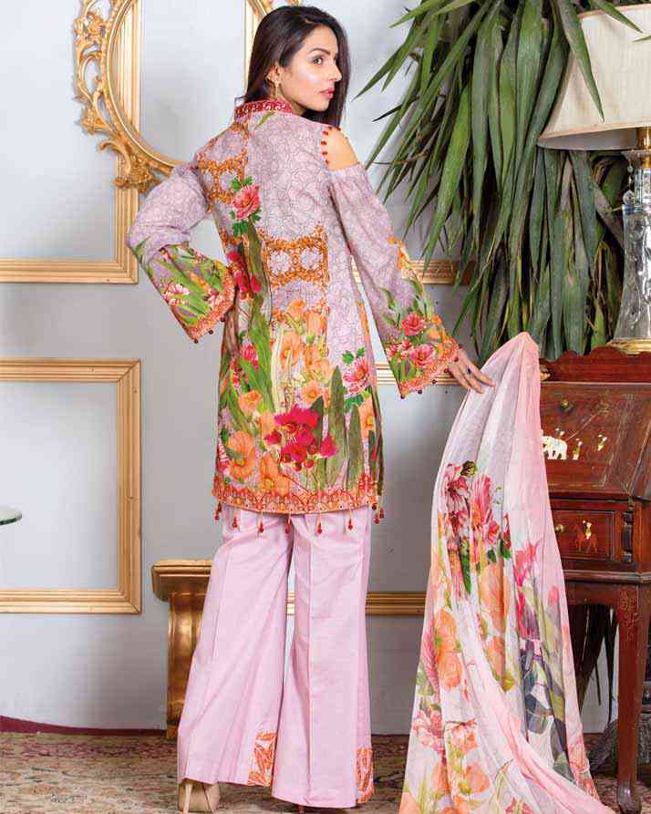 DIRTY PINK (Lawn - 3 Piece)