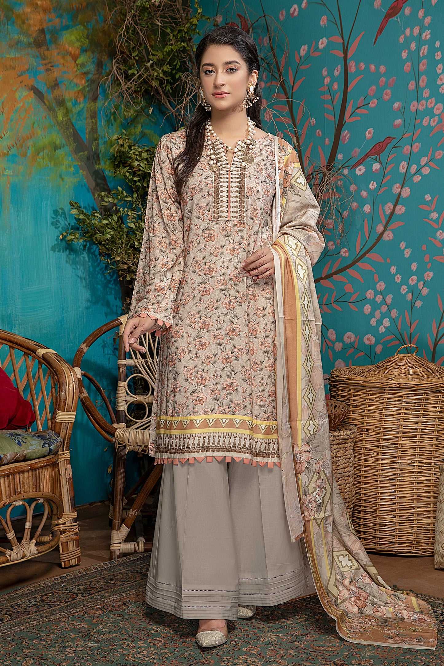 Flower Joy - Digital Printed Linen